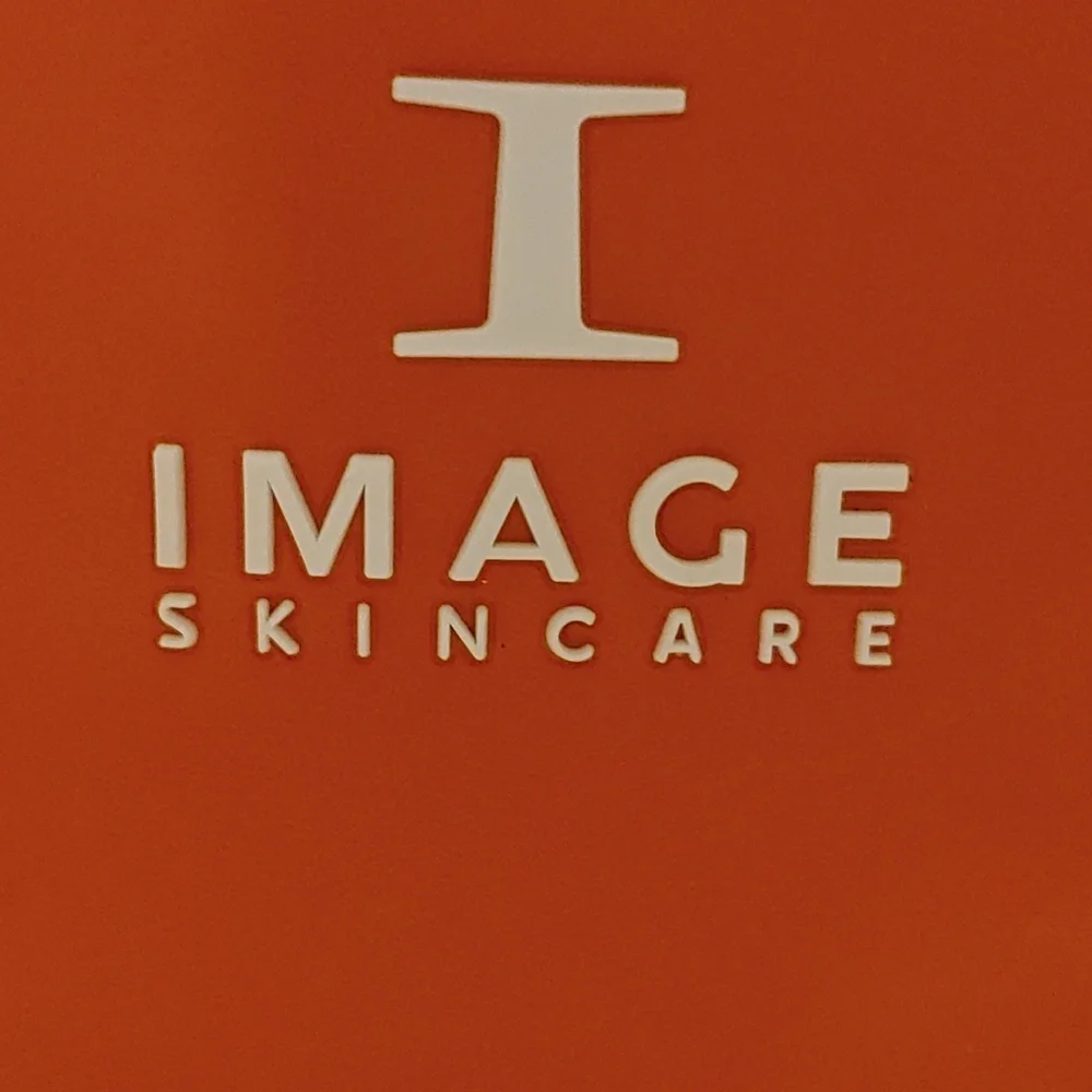 Like New White & Orange Tote Bag from the Image Skincare Collection EUC 2019 Ed.